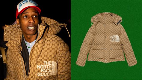 blue north face gucci jacket|north face Gucci boots price.